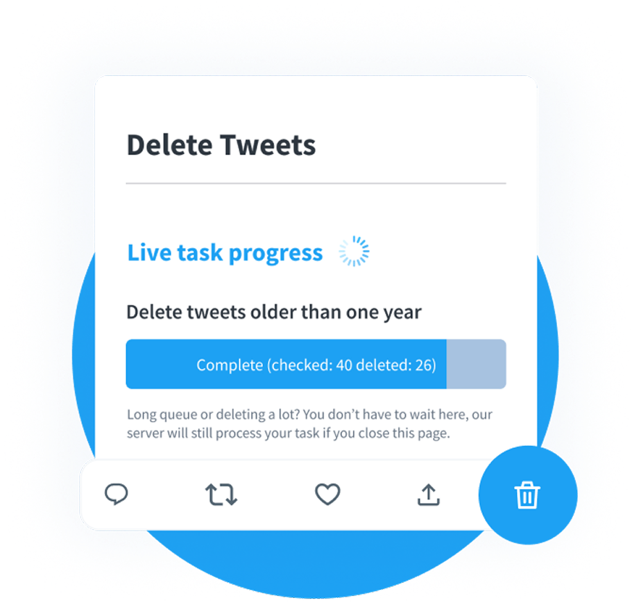 Multiple delete Tweets
